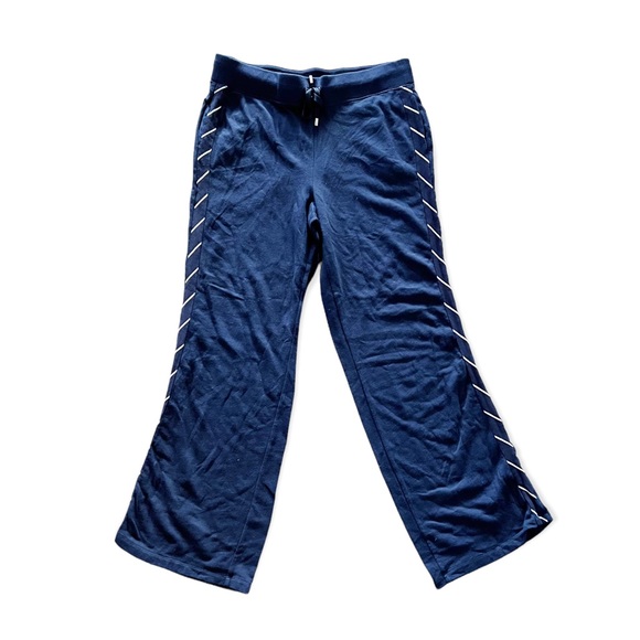 L. Ralph Lauren Pull-On Jogger Pants Pull-On Navy Size L - Picture 1 of 5